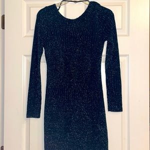 Charlotte Russe Juniors shimmer dress size Medium